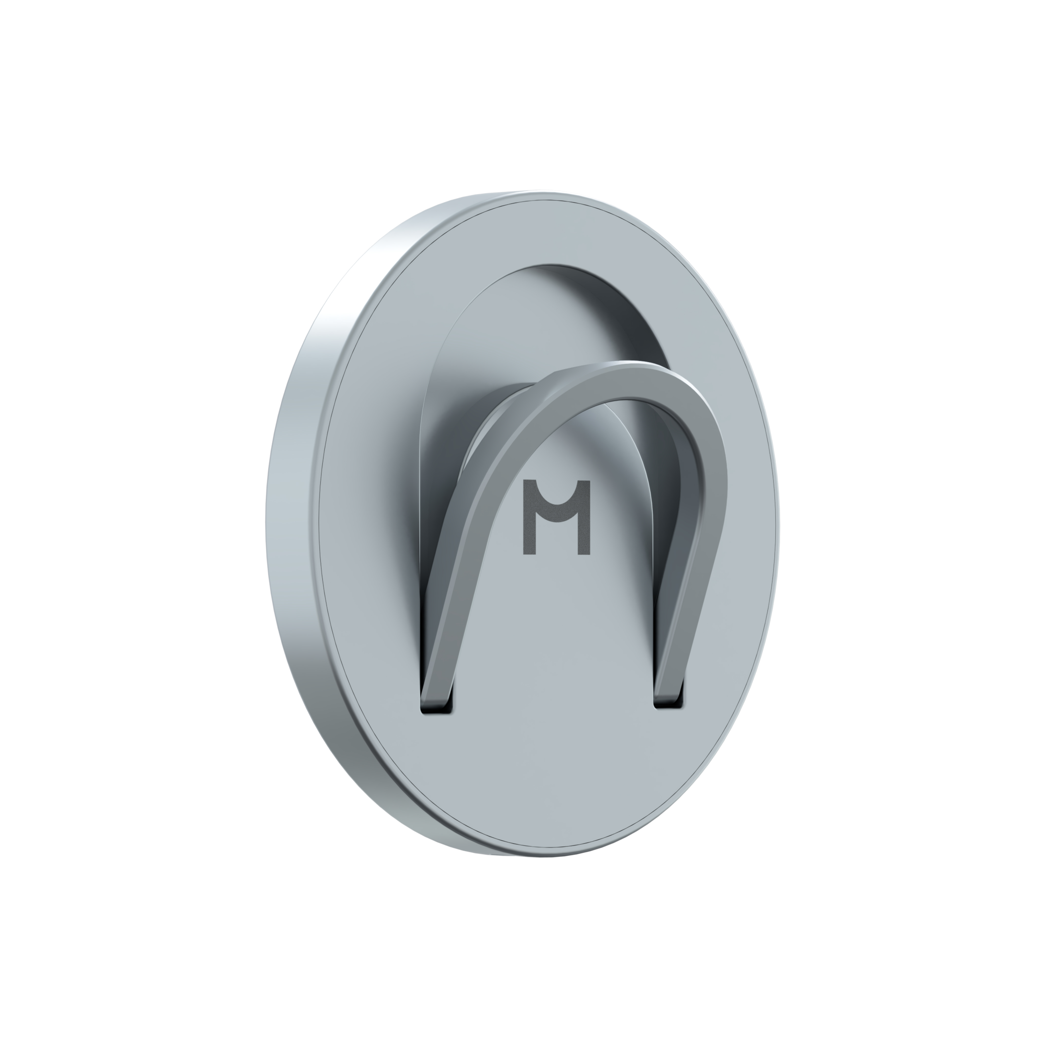 Беспроводное зарядное устройство Magssory Coin 2 в 1, Серебро — WCH015 6